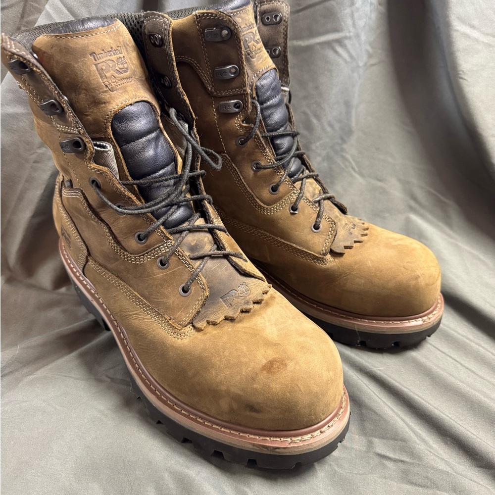 Timberland Men's Tan Leather Boots
